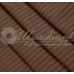 КПБ страйп-сатин Шоколад с простынёй на резинке